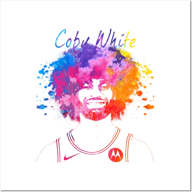 Coby White Wall Art by Moreno Art